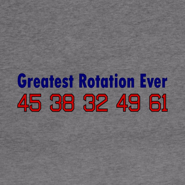 Red Sox Greatest Rotation Ever by Retro Sports